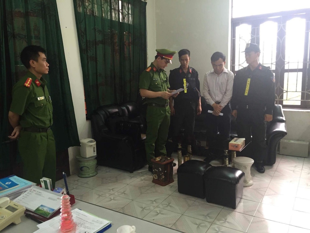 khoi to vu an hinh su vu tham o tai san xay ra tai dai khi tuong thuy van tinh ha nam