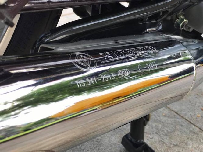 xe may honda dream ii bien khung gia 200 trieu tai ha noi
