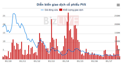 Cổ phiếu của PVC: Từ cổ phiếu 'hot' đến chưa bằng cốc trà đá